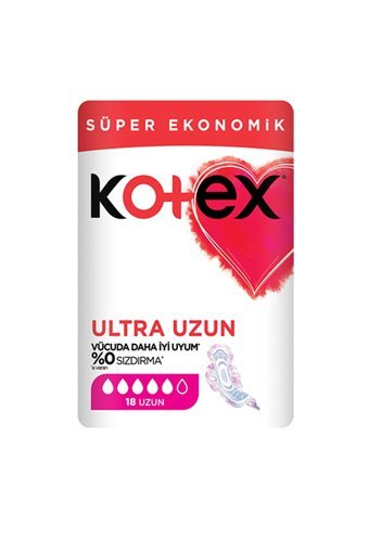 Kotex Organik Antialerjik Orta Normal 116'lı Hijyenik Ped 6 Adet