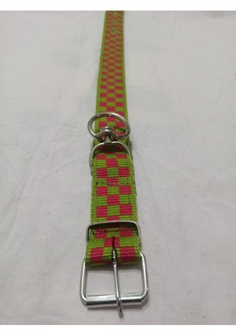 Kozaklı Ayarlanabilir Boyun Köpek Tasması 4 x 60 cm Yeşil