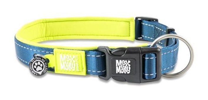 Max & Molly Smart Id İsimli Ayarlanabilir Boyun Köpek Tasması L Yeşil