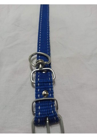 Kozaklı Ayarlanabilir Boyun Köpek Tasması 2.5 x 60 cm Mavi