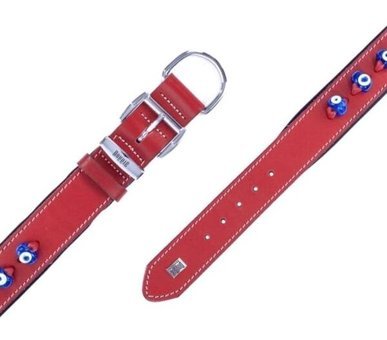 Doggie Comfort Ayarlanabilir Boyun Köpek Tasması 3.5 x 52 - 60 cm Kırmızı