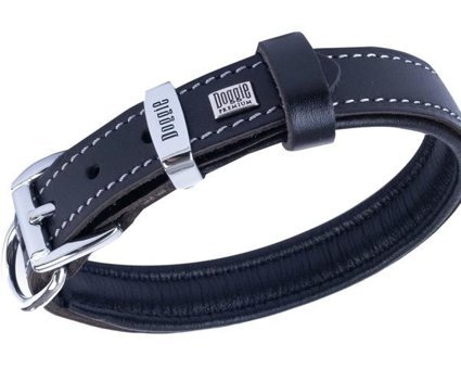 Doggie Firstclass Ayarlanabilir Boyun Köpek Tasması 2 x 35 - 40 cm Siyah