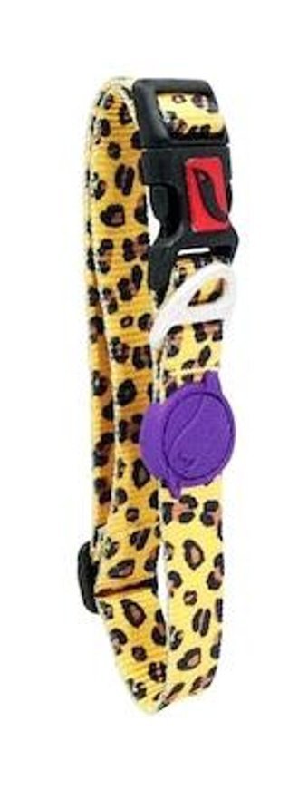 Tailpetz Leopard Ayarlanabilir Boyun Köpek Tasması M Çok Renkli