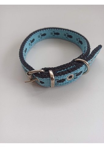 Kozaklı Ayarlanabilir Boyun Köpek Tasması 2 x 40 cm Mavi
