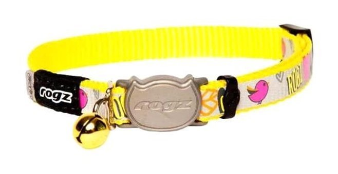 Rogz Catz Ayarlanabilir Boyun Köpek Tasması S Çok Renkli