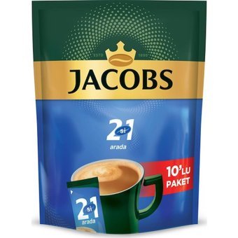 Jacobs 2si1 Arada Paket Granül Kahve 10x10.5 gr