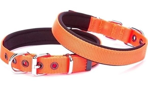 Doggie Konfor Ayarlanabilir Boyun Köpek Tasması 2 x 35 - 40 cm Turuncu