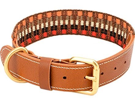 Worryfree Ayarlanabilir Boyun Köpek Tasması XL Açık Kahverengi