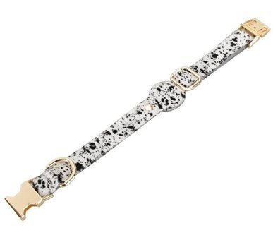 Doggo Airtag Ayarlanabilir Boyun Köpek Tasması 50 cm Leopar