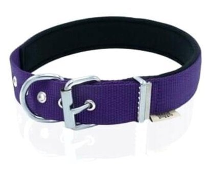 Doggie Konfor Ayarlanabilir Boyun Köpek Tasması 3 x 47 - 55 cm Mor