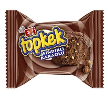 Eti Topkek Çikolatalı-Fındıklı Kek 12x35 gr