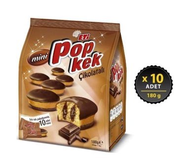 Eti Popkek Mini Çikolatalı Kek 10x180 gr