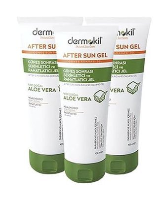 Dermokil Aloe Veralı Nemlendirici Güneş Sonrası Krem 3 x 1000 ml