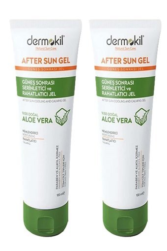 Dermokil Aloe Veralı Nemlendirici Güneş Sonrası Losyon 2 x 100 ml