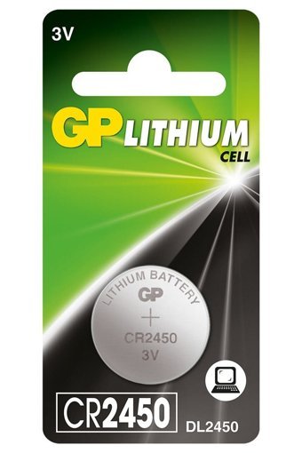 Gp CR2450 3 V Lityum Düğme Pil