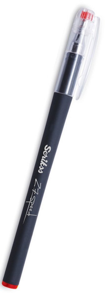Scrikss Speed Gel Plastik 0.5 mm Kırmızı Tükenmez Kalem