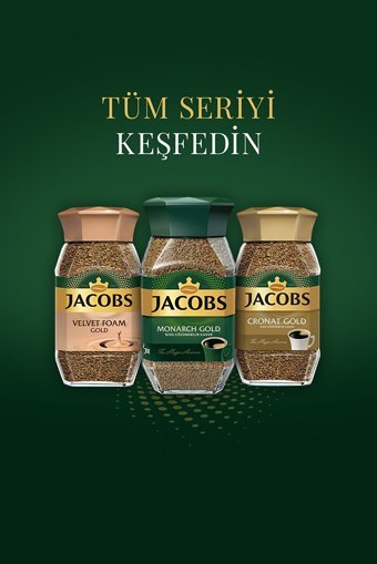 Jacobs Monarch Gold Kavanoz Granül Kahve 47.5 gr