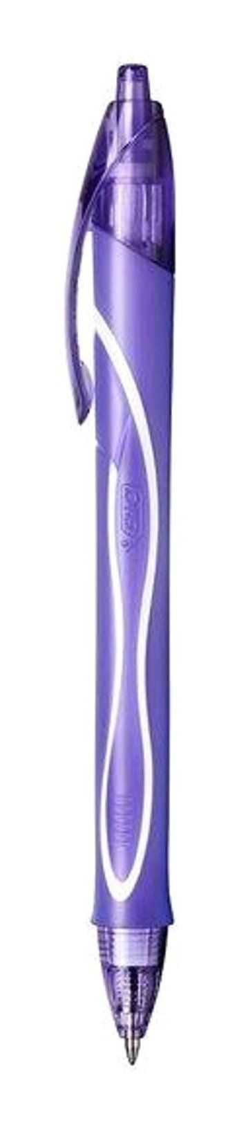 Bic Gelocity 0.7 mm Mor Tükenmez Kalem