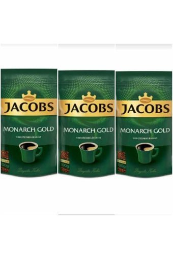 Jacobs Monarch Gold Paket Granül Kahve 3x100 gr