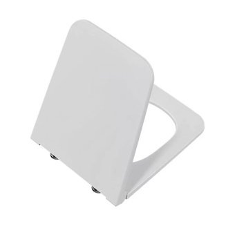 Vitra Equal Üstten Sıkmalı Beyaz Kare Klozet Kapağı
