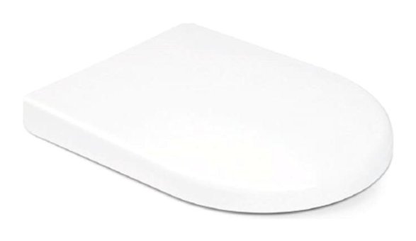 Elegance Soft Üstten Sıkmalı Yavaş Kapanan Beyaz U Klozet Kapağı
