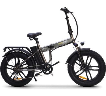Skyjet Nitro Pro 250 W 40 km 20 Jant 6 Vites Katlanabilir Şehir / Tur Bisikleti Elektrikli Bisiklet Kahverengi