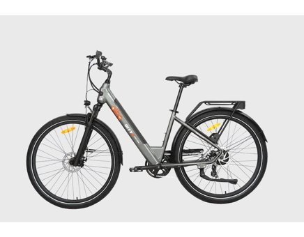 Alba City 2 Premium 250 W 50 km 28 Jant 21 Vites Şehir / Tur Bisikleti Elektrikli Bisiklet Metalik Gri