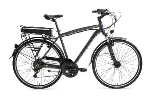 Bisan Comet 250 W 28 Jant Şehir / Tur Bisikleti Elektrikli Bisiklet Gri Sarı