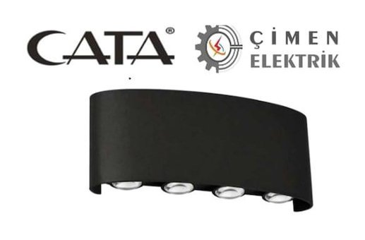 Cata Ct-8013 Metal Led Aplik Siyah