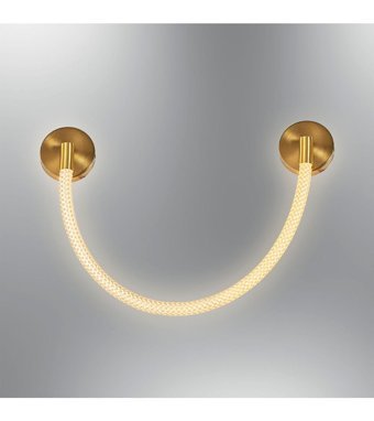 Özcan Aydınlatma 3240-Apl1-20 Tekli Metal Led Aplik Altın