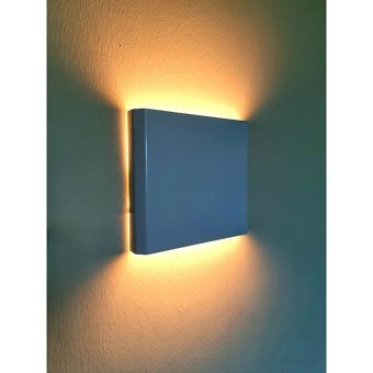 Unikom Tekli Çelik Led Aplik Mavi