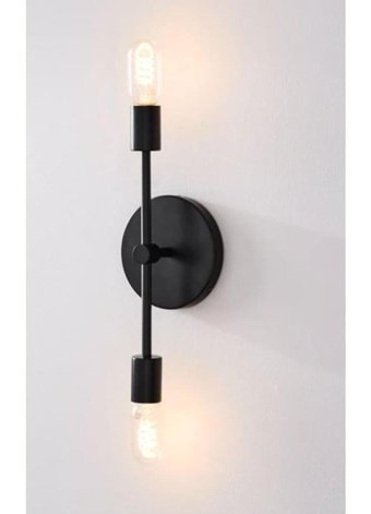 Riolight 431266389 2'li Metal Led Aplik Siyah