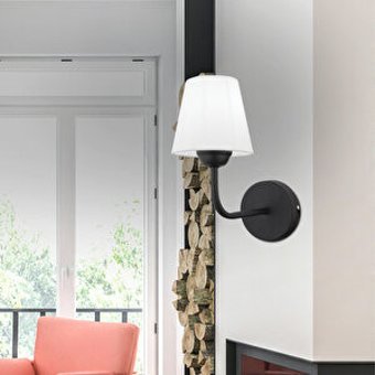 Apliqa Elinor Tekli Metal Led Aplik Siyah