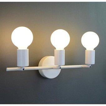 Rsylight Mafsallı 3'lü Metal Aplik Beyaz
