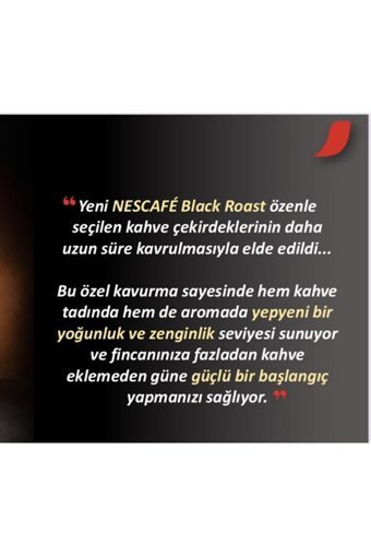 Nescafe Black Roast Kavanoz Granül Kahve 2x100 gr