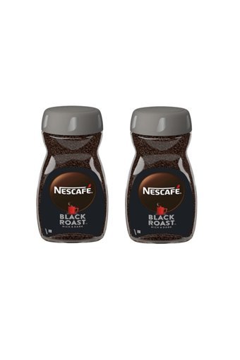 Nescafe Black Roast Kavanoz Granül Kahve 2x100 gr