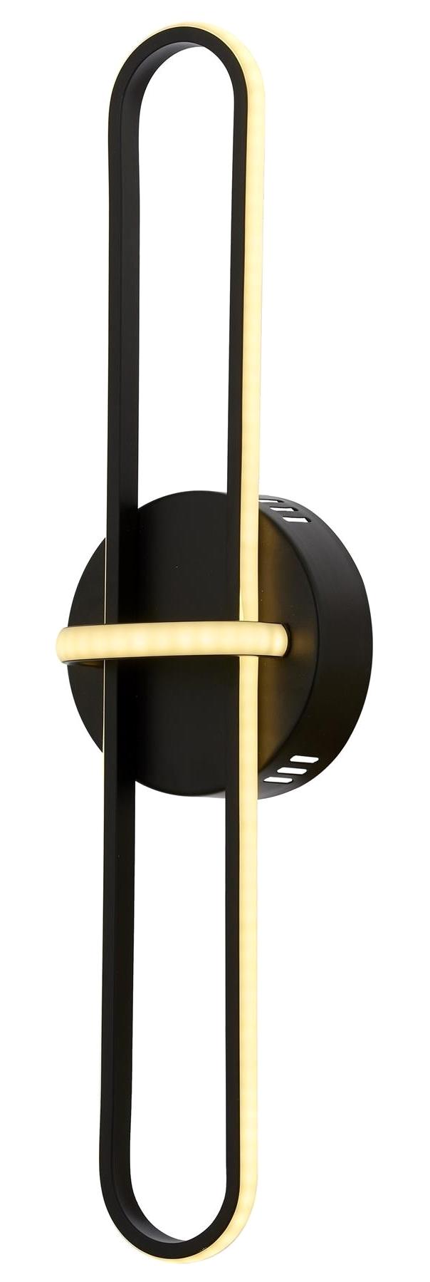 Avonni Ap-60264-2Bsy Tekli Metal Led Aplik Siyah