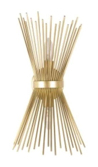 Riolight Kirpi Tekli Metal Aplik Altın