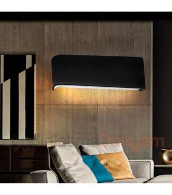 Cata Ct-5213 Tekli Metal Led Aplik Siyah