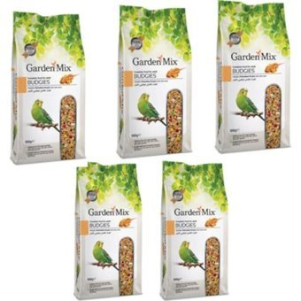 Gardenmix Platin Muhabbet Kuşu Kabuklu Ballı Vitaminli Yetişkin Kuş Yemi 5x1 kg