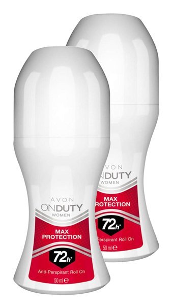 Avon OnDuty Max Protection Roll-On Kadın Deodorant 2x50 ml