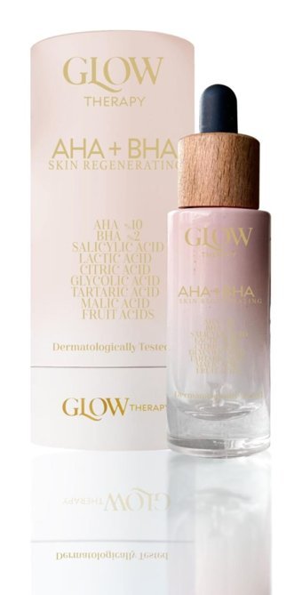 Glow Therapy AHA + BHA Canlandırıcı Yaşlanma Karşıtı Jel Yüz Serumu 30 ml