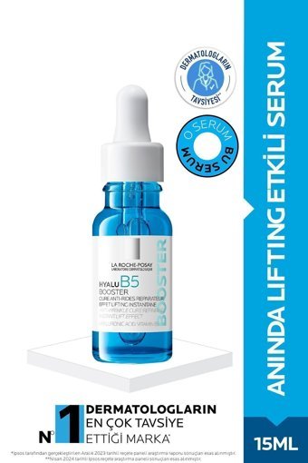 La Roche-Posay Hyalu B5 Booster Yüz Dolgunlaştıran Canlandırıcı Yaşlanma Kırışıklık Karşıtı Jel Yüz Serumu 15 ml