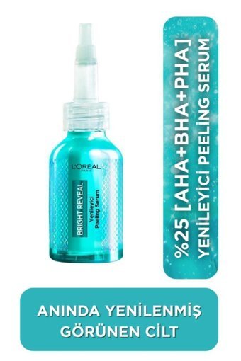 L'Oréal Paris Bright Reveal Canlandırıcı Kırışıklık Karşıtı Jel Yüz Serumu 25 ml