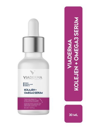 Viaderma Kolajen & Omega3 Yaşlanma Karşıtı Jel Yüz Serumu 30 ml