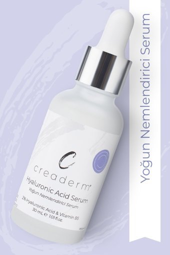 Creaderm 2% Hyaluronic Acid & Vitamin B5 Yüz Dolgunlaştıran Canlandırıcı Kırışıklık Karşıtı Jel Yüz Serumu 30 ml