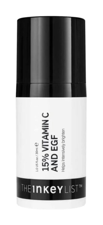 The Inkey List 15% Vitamin C and EGF Yüz Dolgunlaştıran Canlandırıcı Jel Yüz Serumu 30 ml