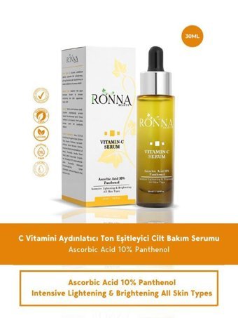 Ronna Beauty Vitamin C Canlandırıcı Jel Yüz Serumu 30 ml