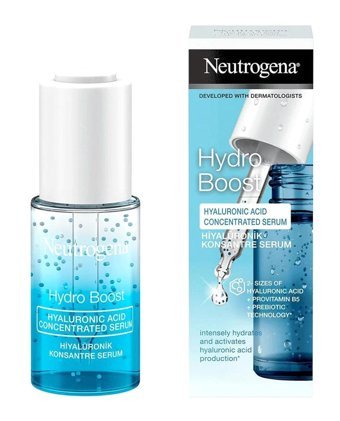 Neutrogena Hydro Boost Hyaluronik Yüz Dolgunlaştıran Canlandırıcı Jel Yüz Serumu 15 ml
