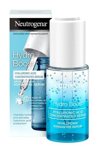 Neutrogena Hydro Boost Hyaluronik Yüz Dolgunlaştıran Canlandırıcı Jel Yüz Serumu 15 ml